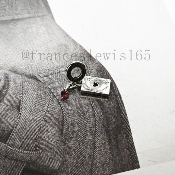 Pandora Villains Queen of Hearts Double Dangle Charm - Picture 6 of 6